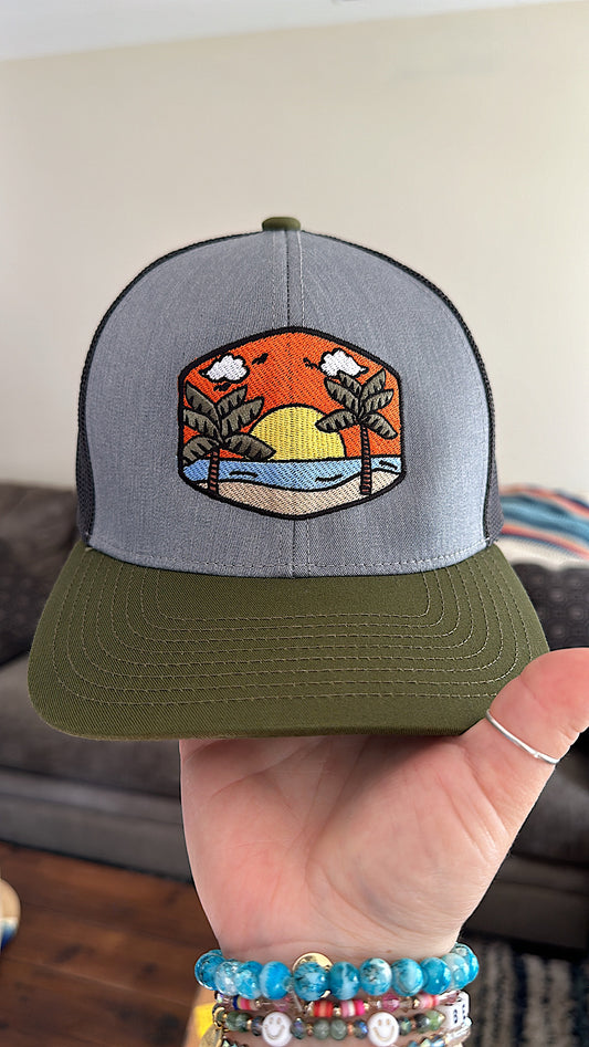 Beach View Trucker